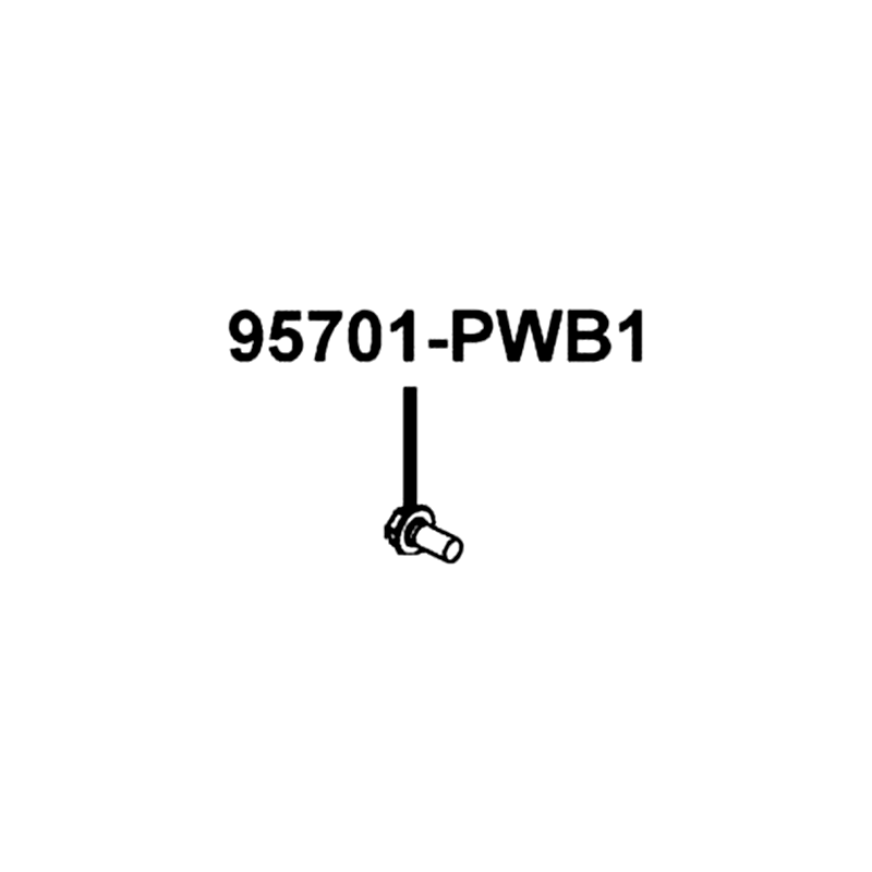 95701-PWB1-900 BOLT FLANGE 10X20 — diagram cutout
