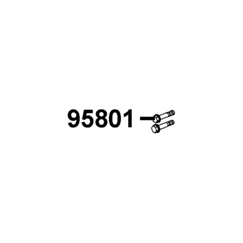 95801-08040-08 BOLT FLANGE 8*40 (C) — diagram cutout