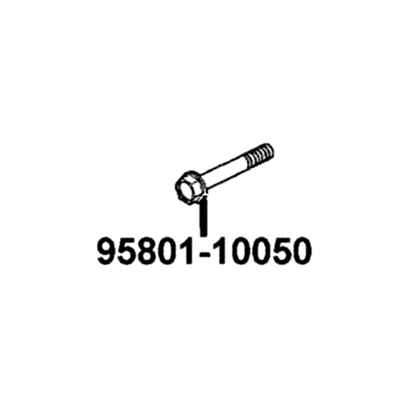 95801-10050-06 BOLT FLANGE 10*50 — diagram cutout
