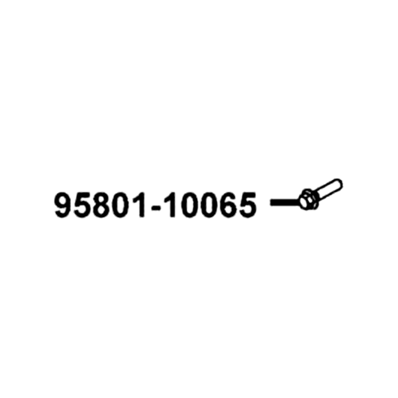 95801-10065-06 BOLT FLANGE 10*65 — diagram cutout