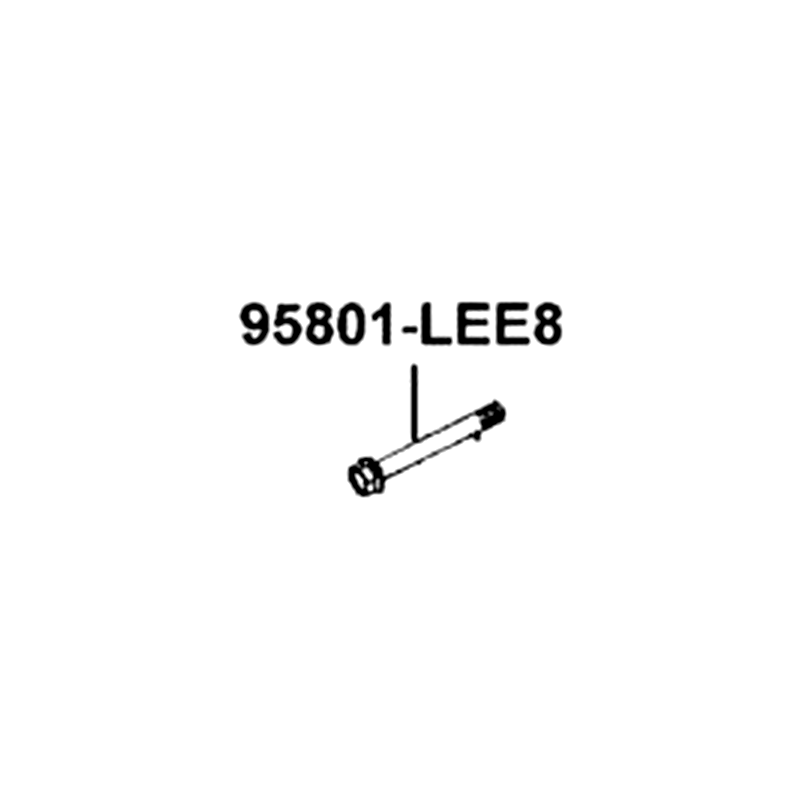 95801-LEE8-E00 BOLT FLANGE 10*100 — diagram cutout