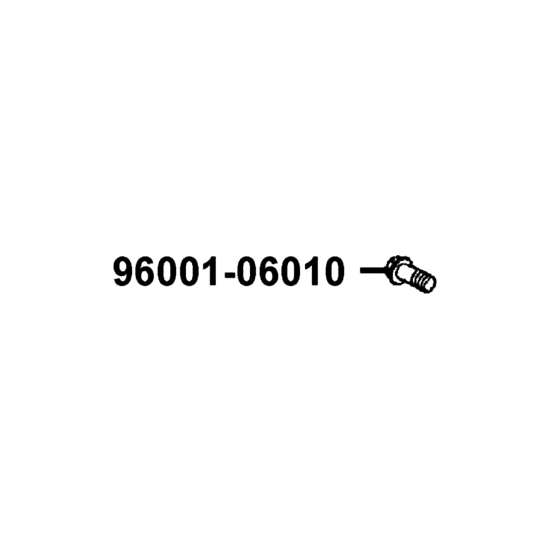 96001-06010-08 BOLT FLANGE SH 6*10 — diagram cutout