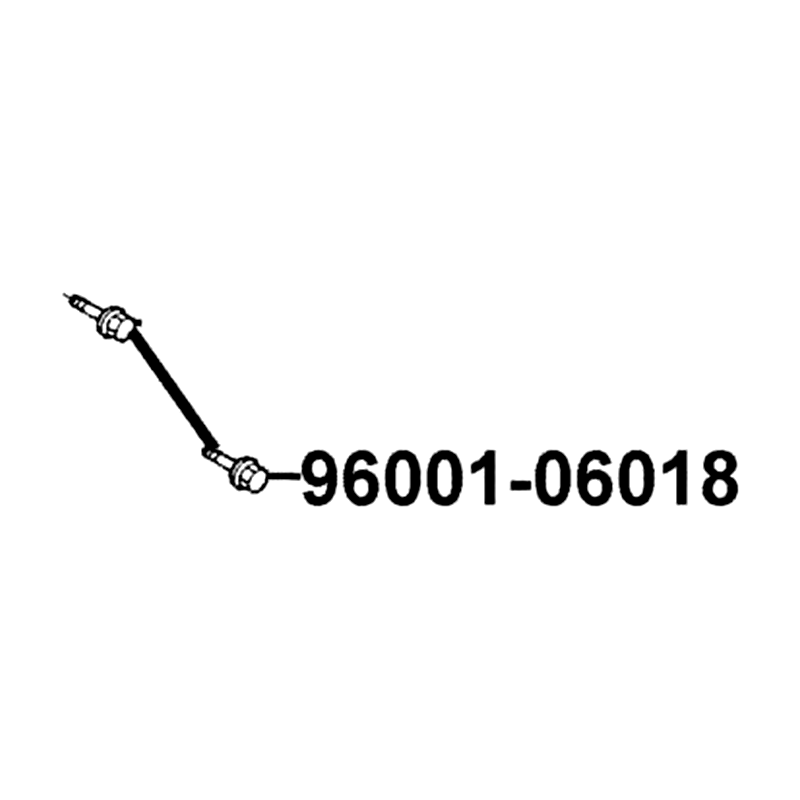 96001-06018-07G BOLT FLANGE 6*18 — diagram cutout