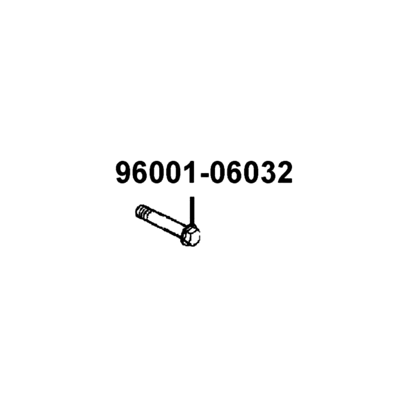 96001-06032-07G BOLT FLANGE 6*32(G) — diagram cutout