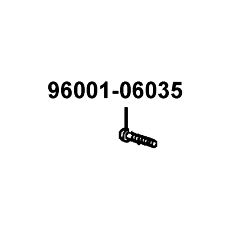 96001-06035-08G BOLT FLANGE SH 6*35 — diagram cutout