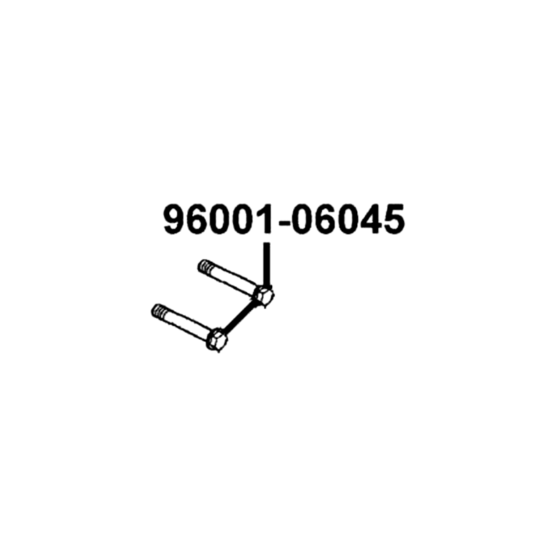 96001-06045-08 BOLT FLANGE SH 6*45 — diagram cutout