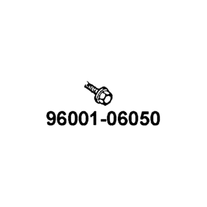96001-06050-02 BOLT FLANGE SH 6*50 — diagram cutout