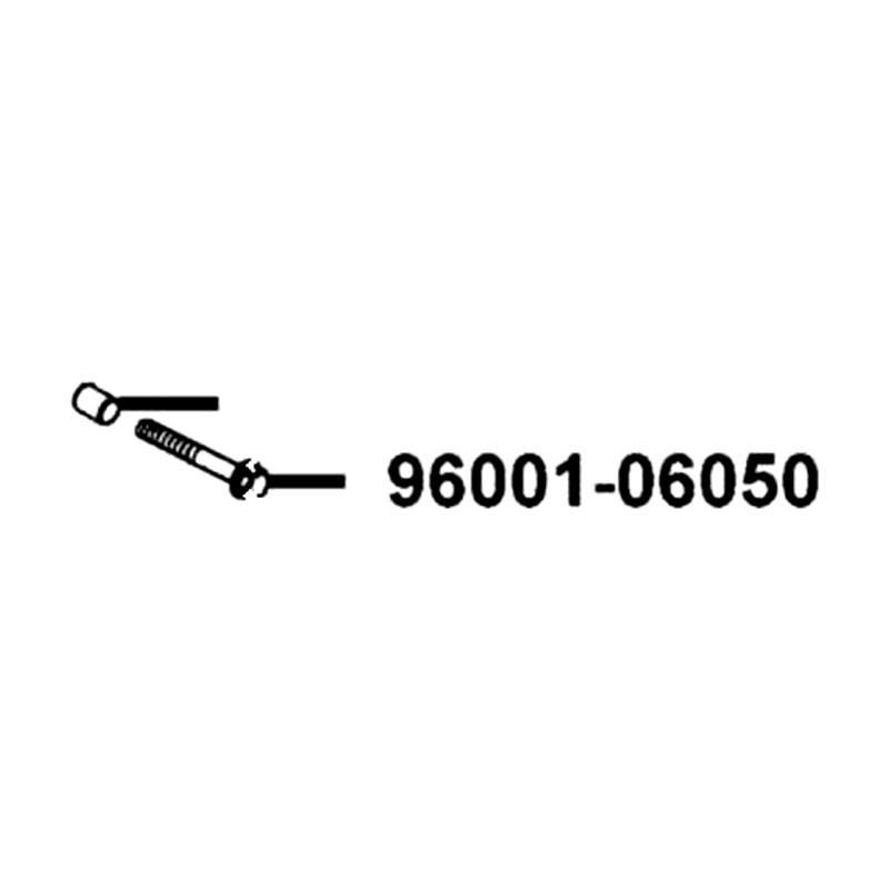 96001-06050-06 BOLT FLANGE SH 6*50 — diagram cutout