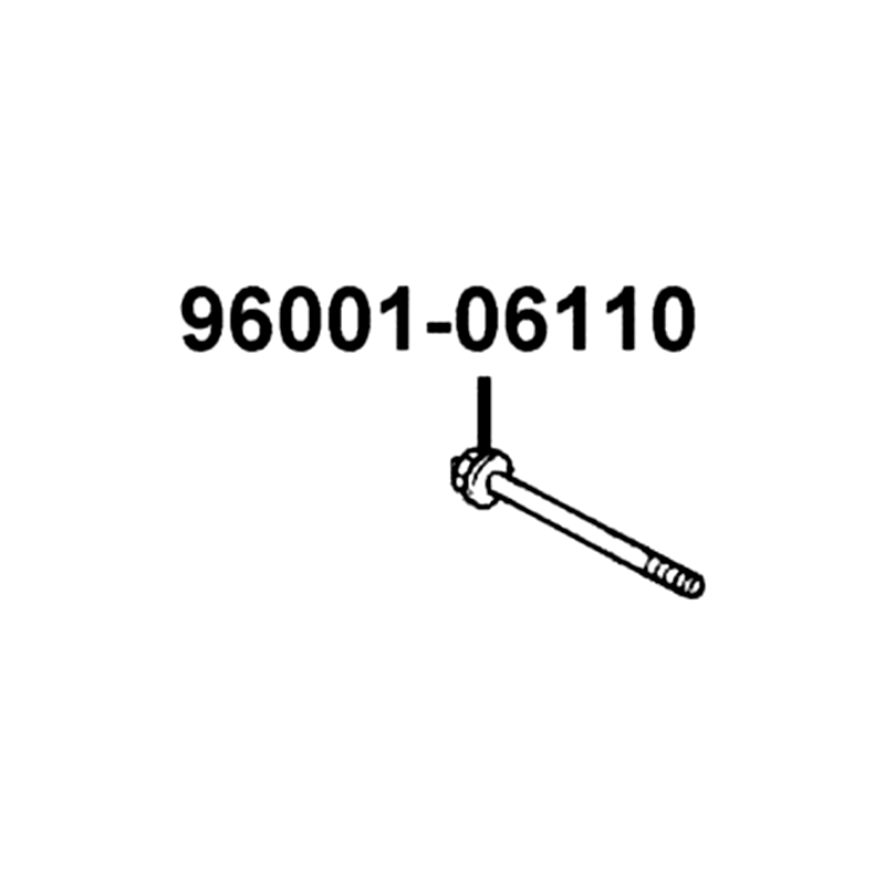 96001-06110-08 BOLT FLANGE SH 6*110 — diagram cutout