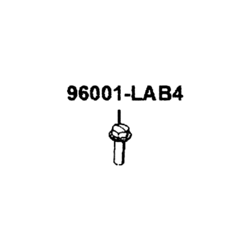 96001-LAB4-900 BOLT SPECIAL M5X16 — diagram cutout