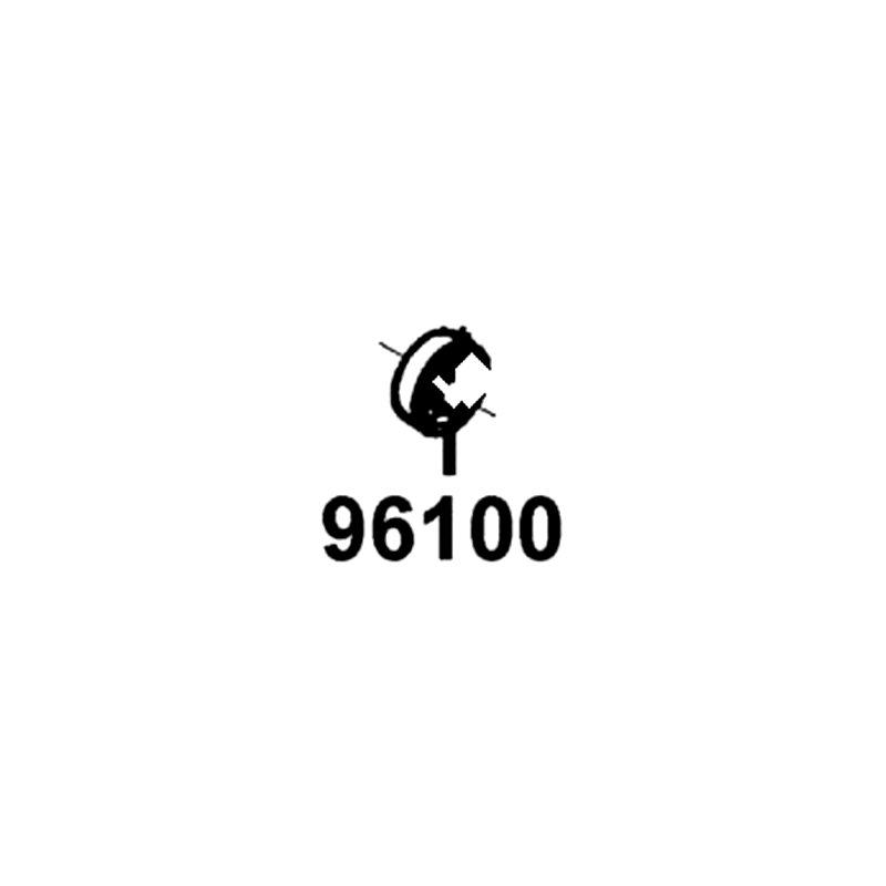 96100-60000-00 BEARING BALL RADIAL 6000 — diagram cutout