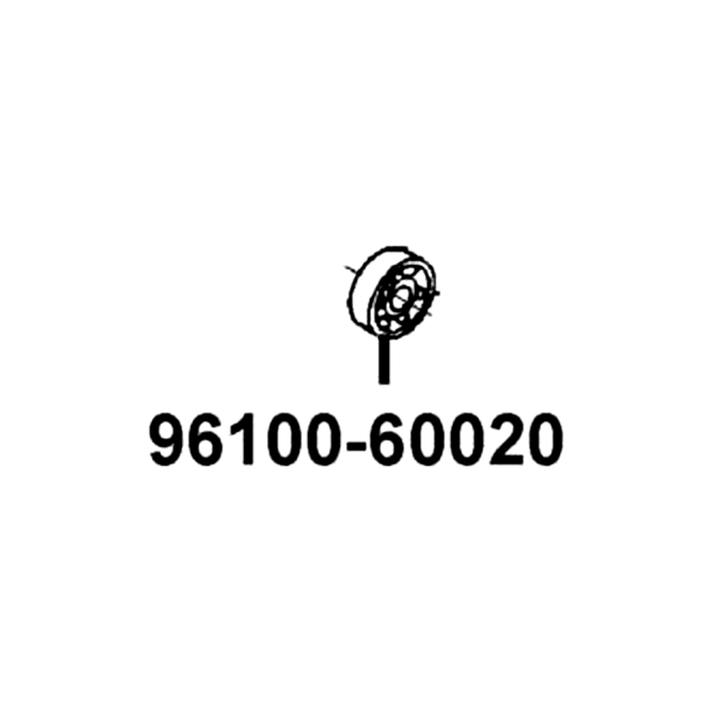 96100-60020-00 BRG BALL RADIAL 6002 — diagram cutout