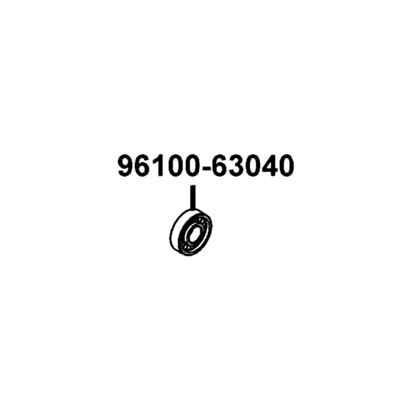 96100-63040-00 BRG BALL RADIAL 6304 — diagram cutout