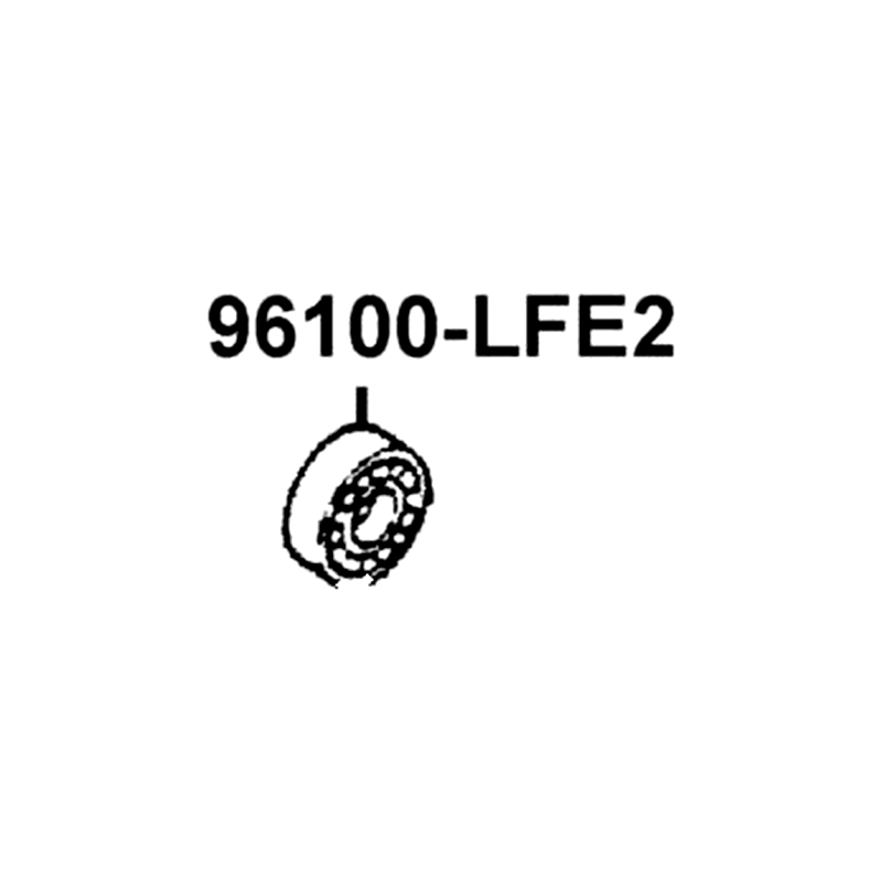 96100-LFE2-900 BRG. BALL RADIAL TMB2/22CC4 — diagram cutout