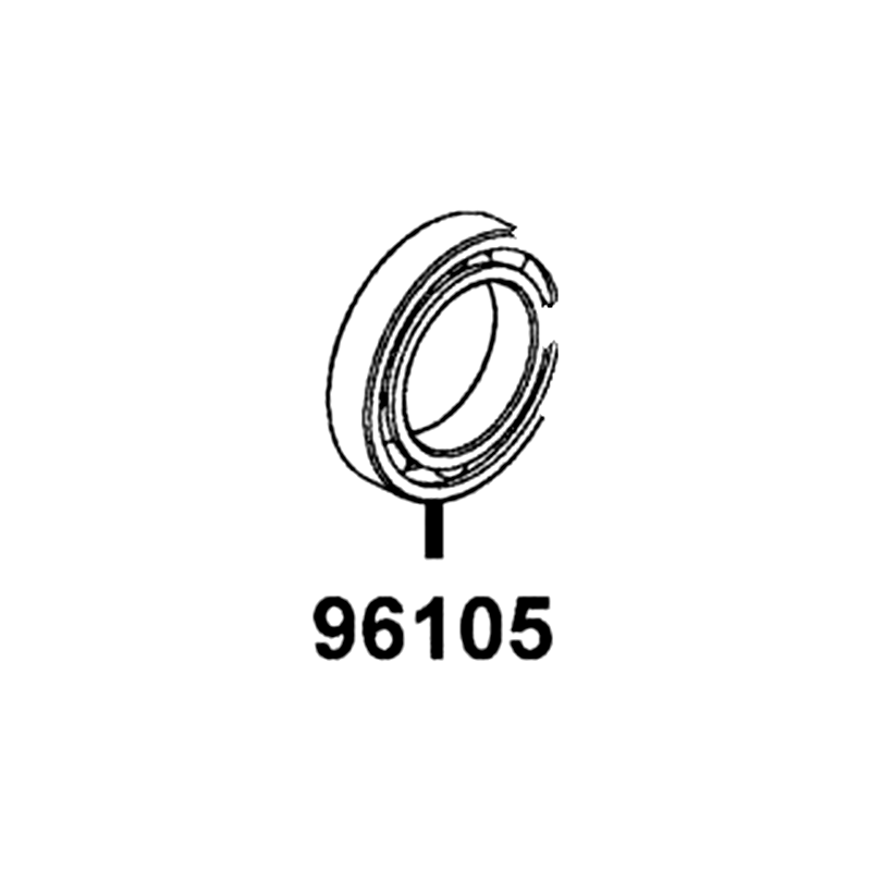 96105-LFA5-80B BEARING BALL RADIAL 6815RS — diagram cutout