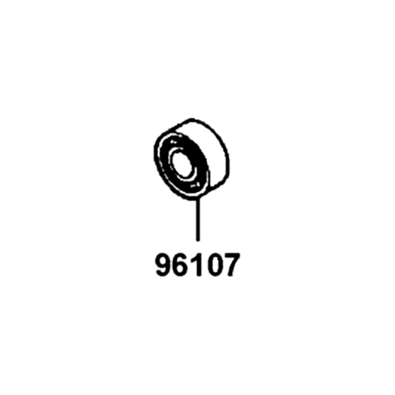 96107-LDB5-E0A BEARING BALL RADIAL 62/63 — diagram cutout