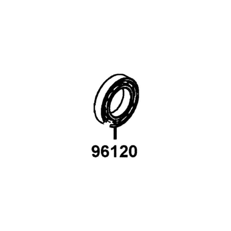 96120-60080-00 BEARING BALL 6008Z — diagram cutout