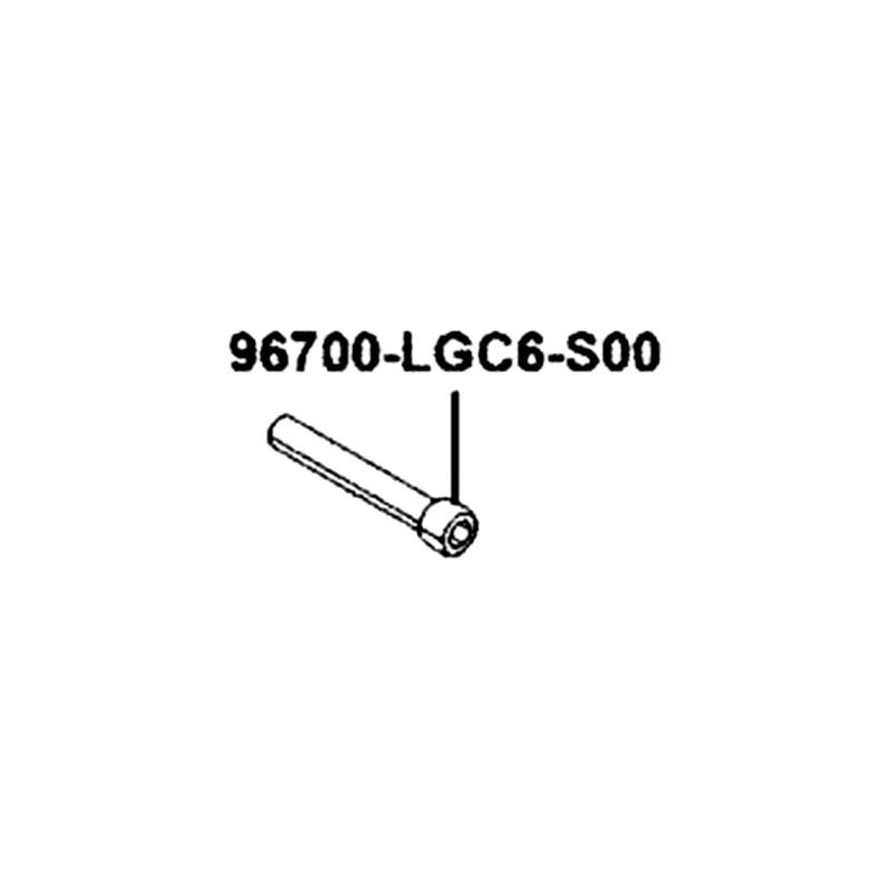 96700-LGC6-S00 BOLT 10X65 — diagram cutout