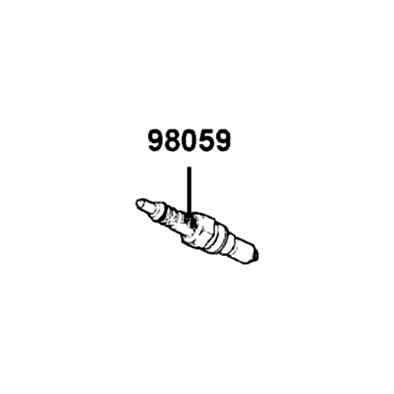 98059-5791R-00 SPARK PLUG CPR7EA-9 — diagram cutout