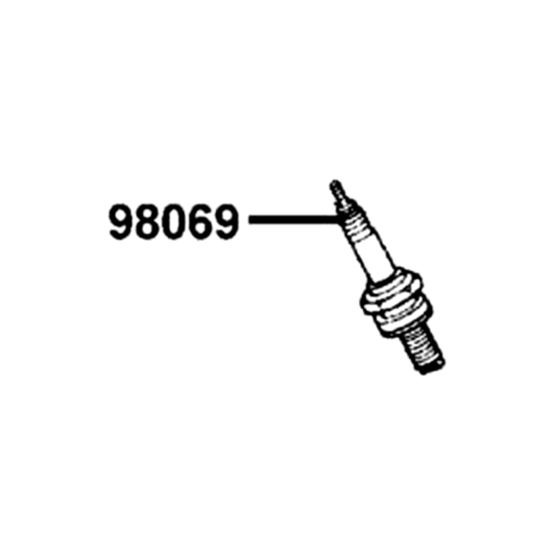 98069-5771R SPARK PLUG (DR-8EA) — diagram cutout