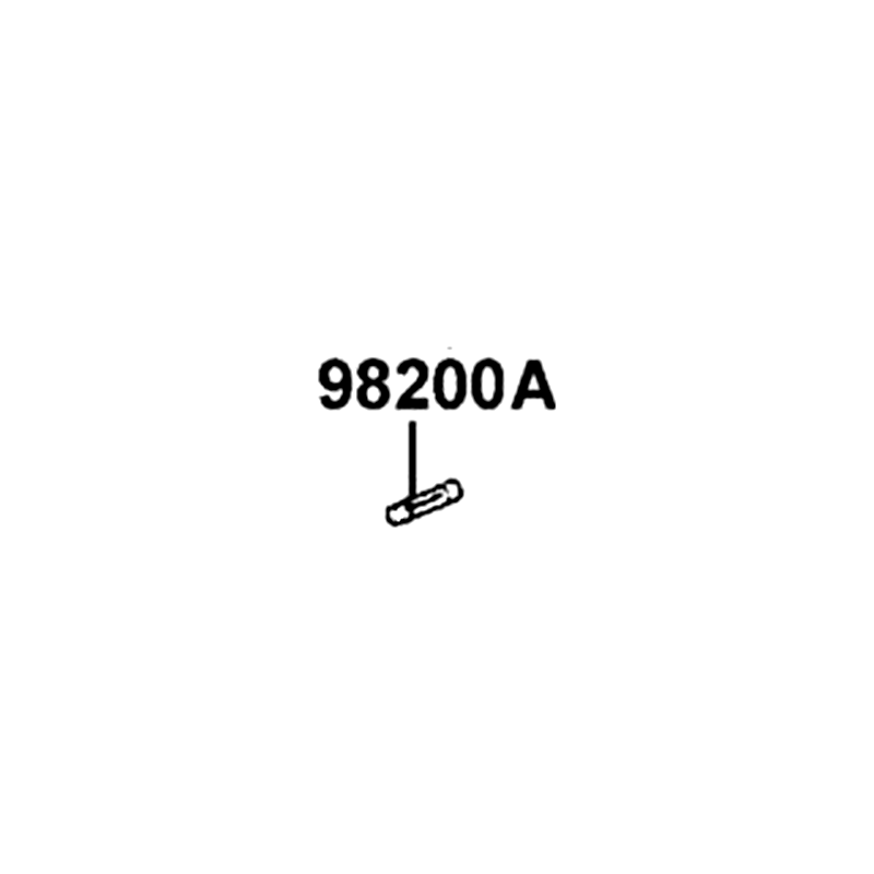 98200-12500 FUSE A25 — diagram cutout