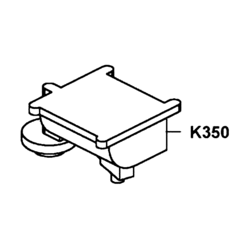 K350-190-0100 FLOAT CHAMBER ASSY — diagram cutout
