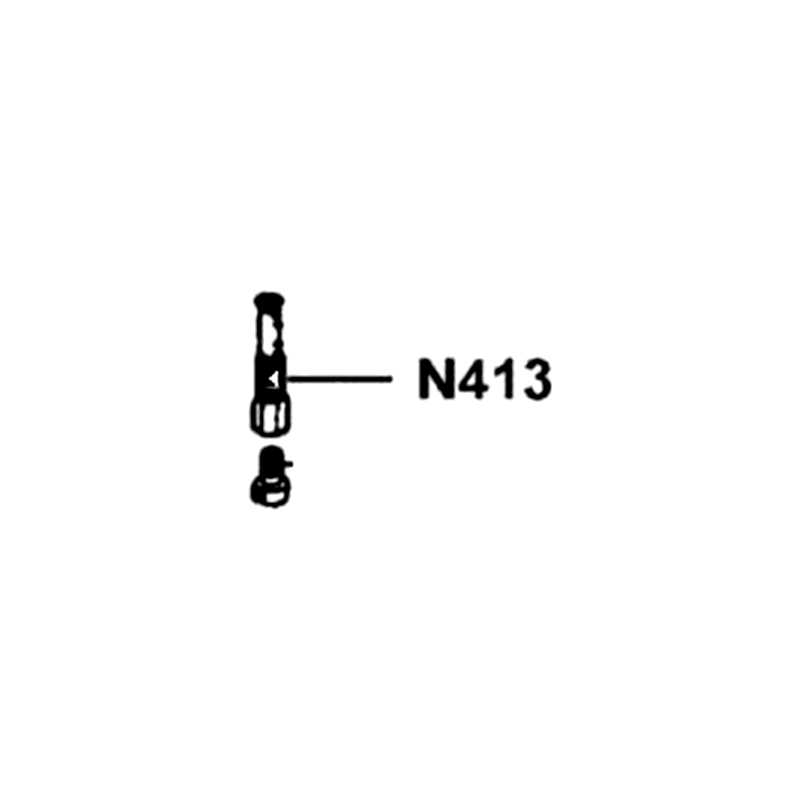 N413-03C00 NEEDLE JET HOLDER — diagram cutout