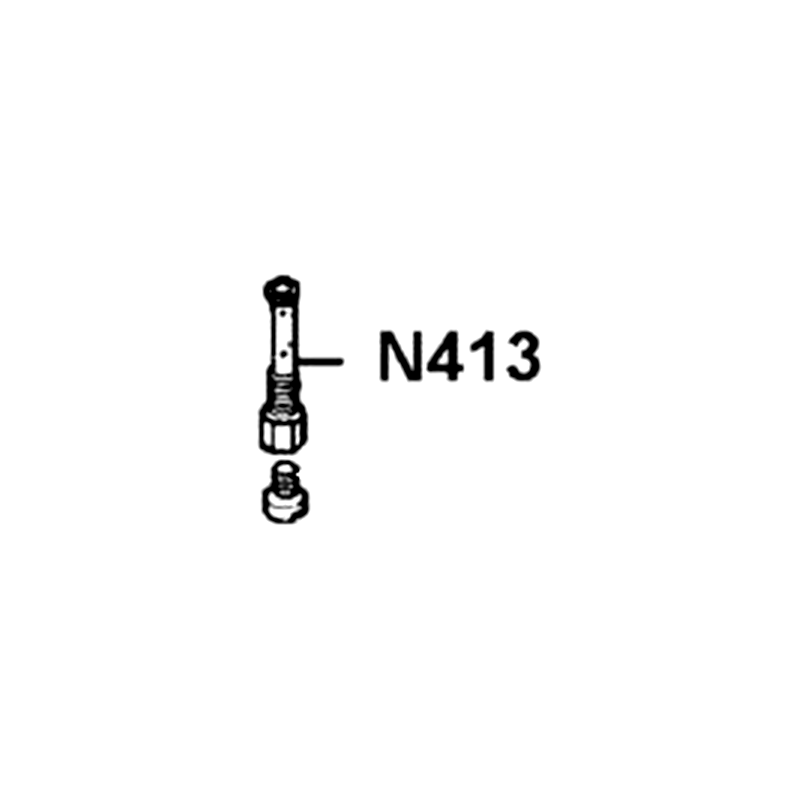 N413-43E00 HOLDER NEEDLE JET — diagram cutout
