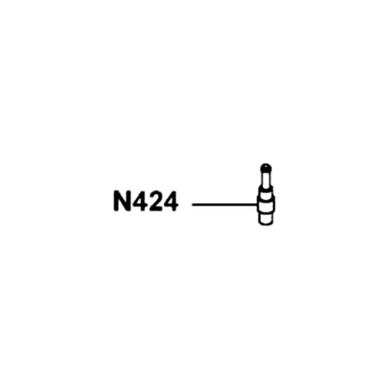 N424-25B38 SLOW JET — diagram cutout