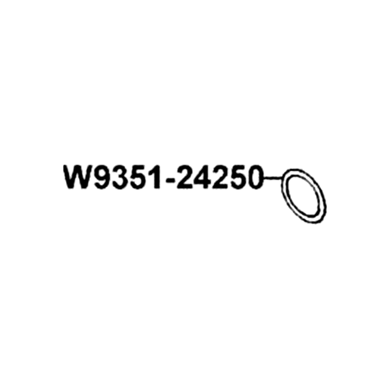 W9351-24250 O-RING — diagram cutout