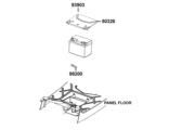 F11 Battery parts diagram thumbnail