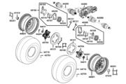 F07 Front Wheel parts diagram thumbnail