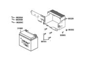 F11 Battery parts diagram thumbnail