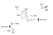 F15 Stand ● Kick Starter Arm parts diagram thumbnail