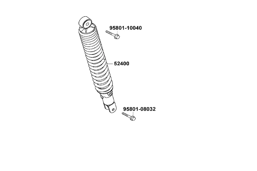 F16 Rear Cushion parts diagram