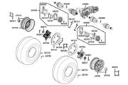 F07 Front Wheel parts diagram thumbnail