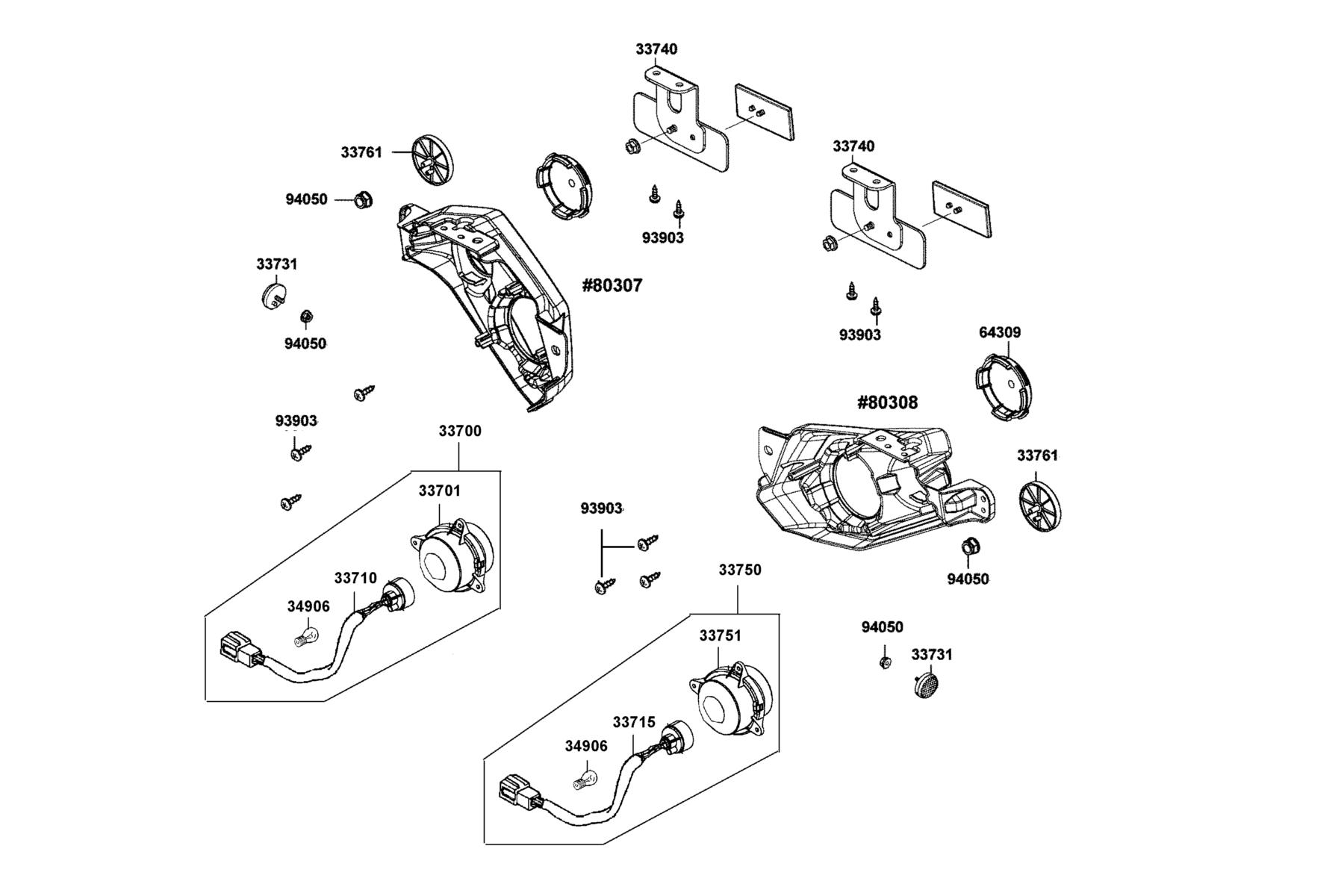 Mongoose(2021) Light Tail parts diagram
