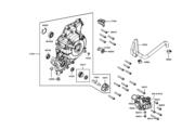 E04 Left Side Cover●Water Pump parts diagram thumbnail