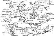 F05 Front Cover ● Front Fender parts diagram thumbnail