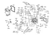 E02 Cylinder Head Cover ● Cylinder Head parts diagram thumbnail