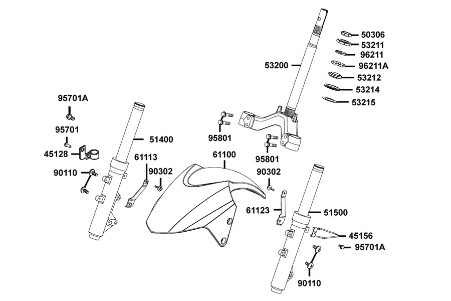 F06 Front Cushion parts diagram