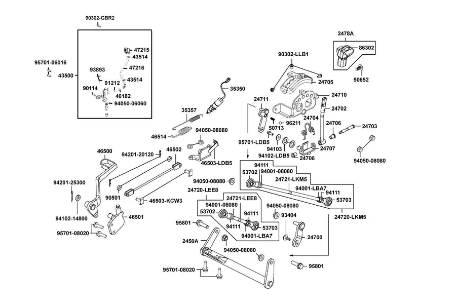 F15 Master Cylinder Rear parts diagram