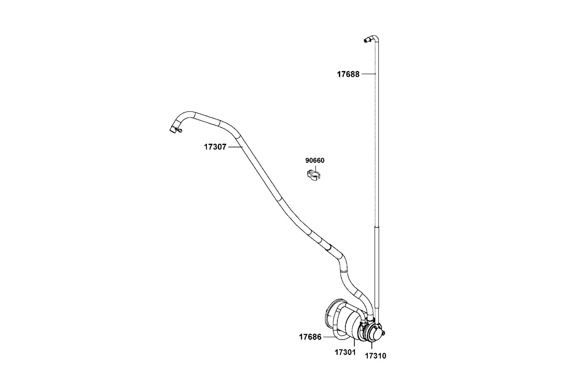 MXU Canister-Pcv Assy parts diagram