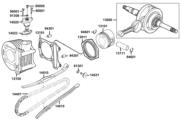 E03 Cylinder ● Piston ● Crankshaft parts diagram thumbnail
