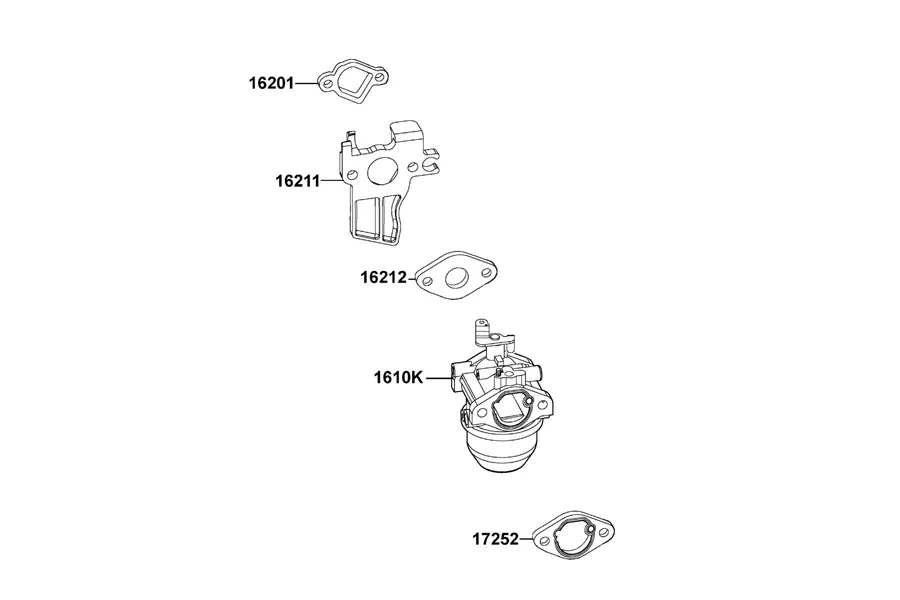 E07 Carburetor Assy parts diagram