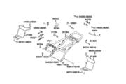 F22 Rear Pipe Sub Frame parts diagram thumbnail