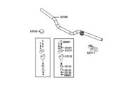 F05 Handle Steering ● Handle Cover parts diagram thumbnail