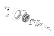 F07 Front Wheel parts diagram thumbnail