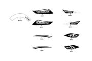 F20 Emblem●Stripe parts diagram thumbnail