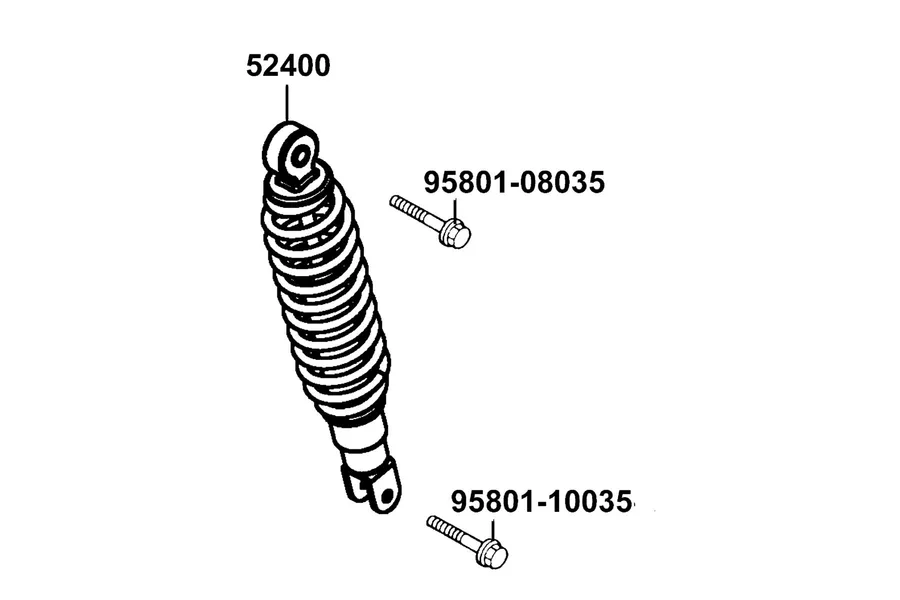 F16 Rear Cushion parts diagram